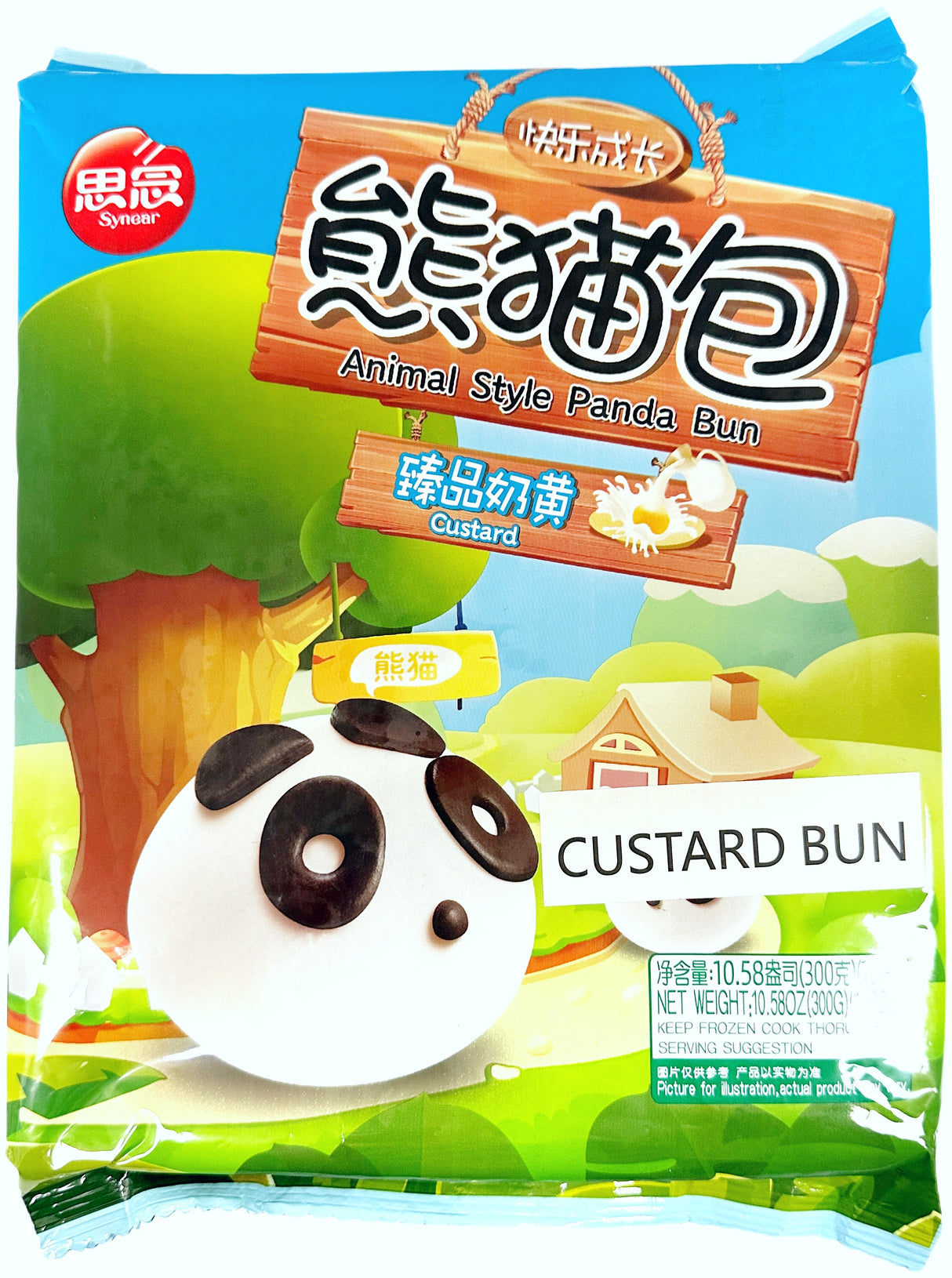 SYNEAR FROZEN CUSTARD PANDA BUN (10.58oz)