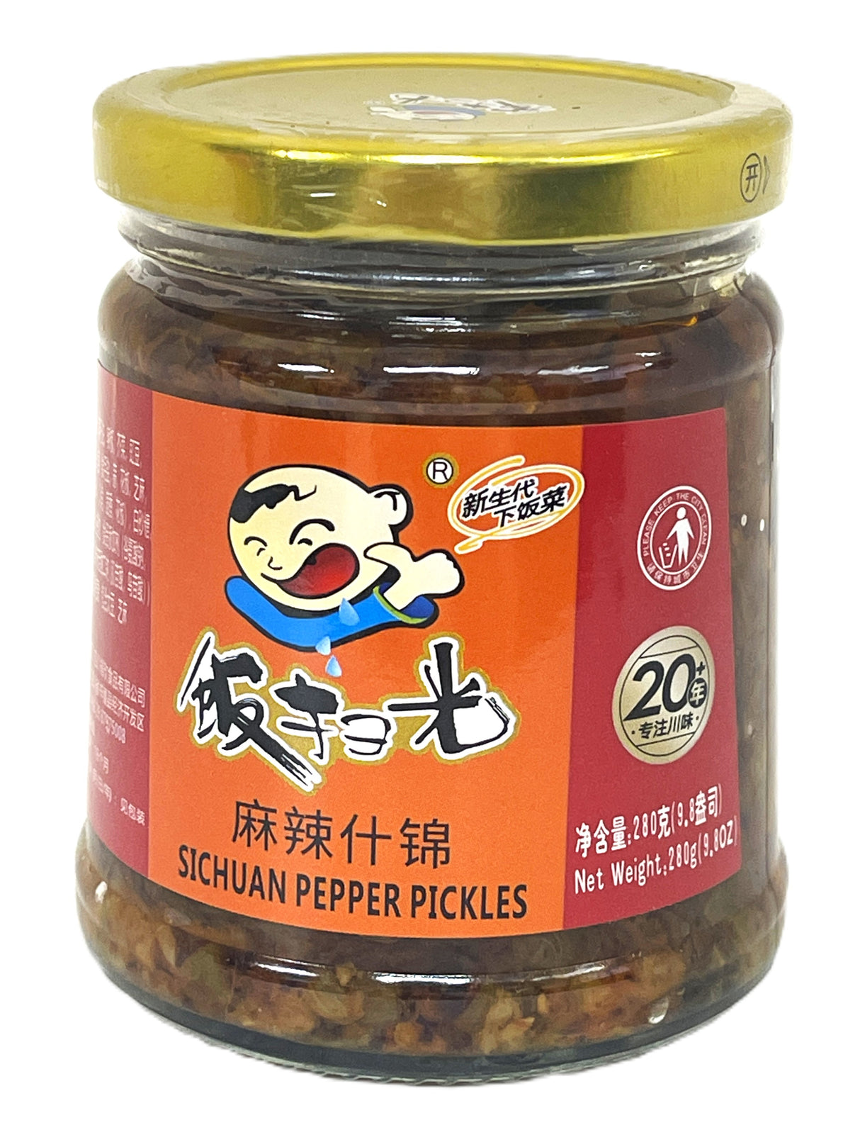 FAN SAO GUANG SICHUAN PEPPER PICKLES (9.8oz)