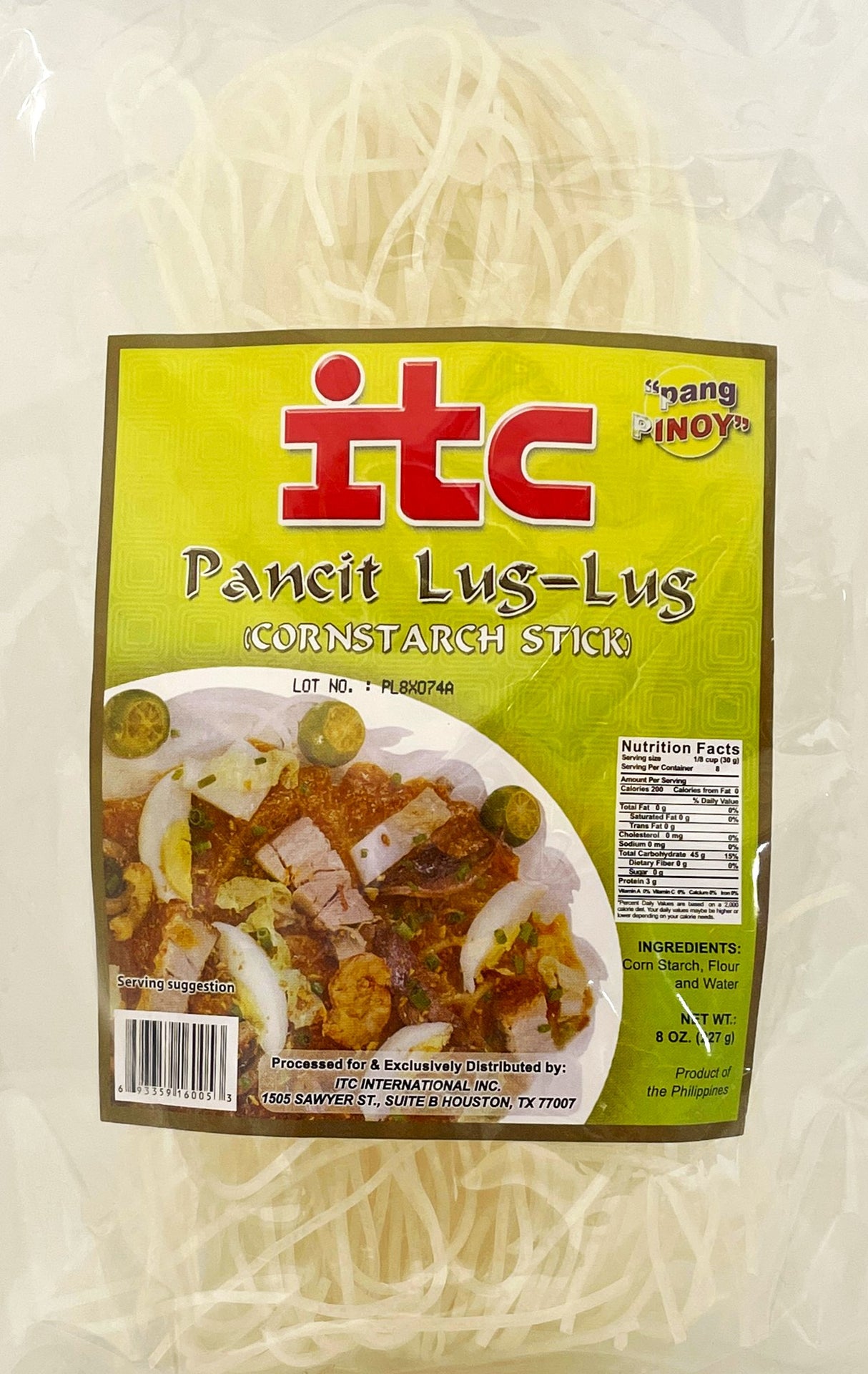 ITC PANCIT LUG-LUG CORNSTARCH STICKS (8oz)