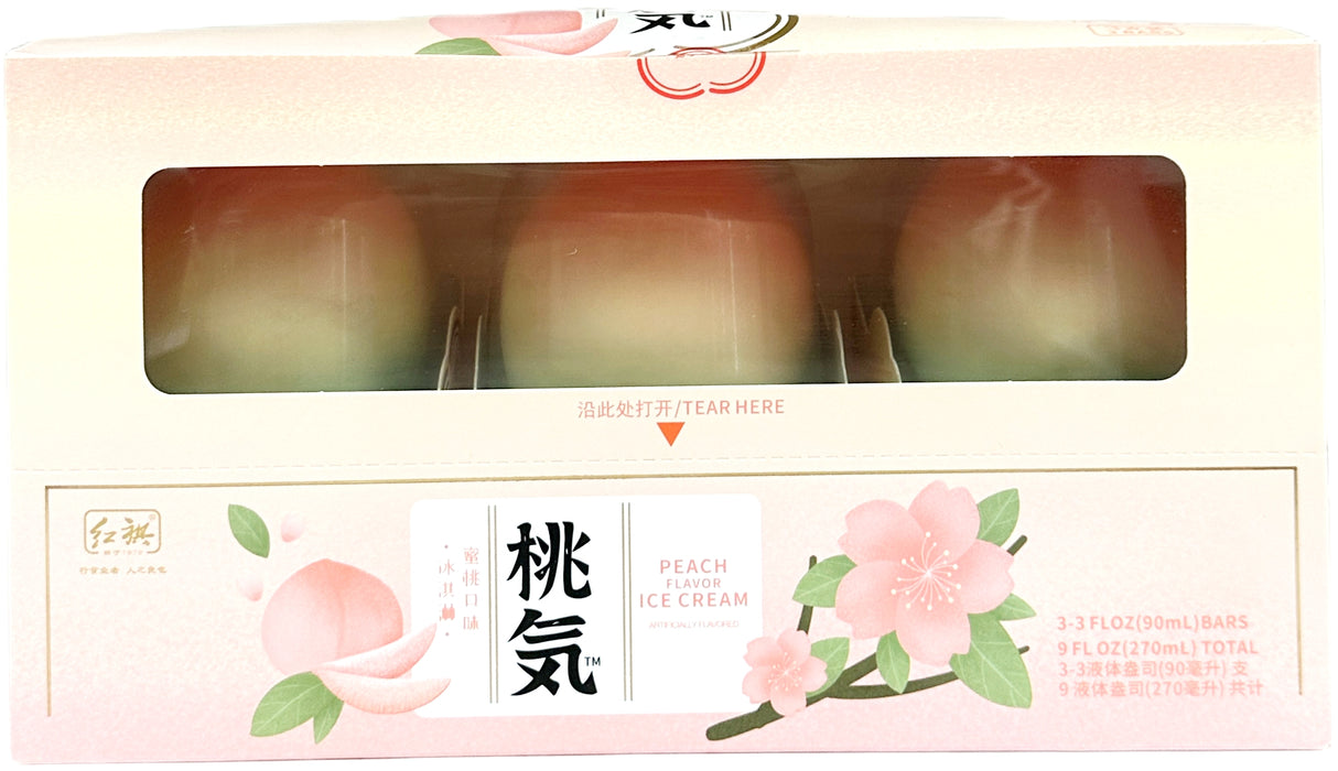 FRUKTI 3D PEACH ICE CREAM 3PK