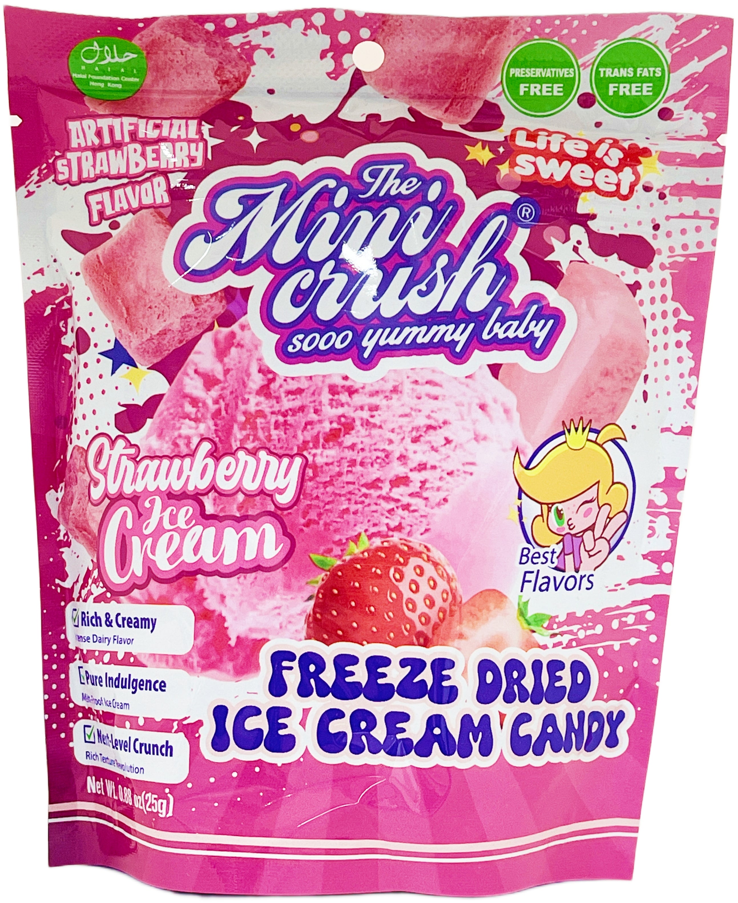 MINI CRUSH FREEZE-DRIED ICE CREAM CANDY (.88oz) – Tim's Oriental