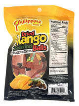PHILIPPINE BRAND DRIED MANGO TAMARIND BALLS (3.5oz)