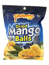 PHILIPPINE BRAND DRIED MANGO BALLS (3.5oz)