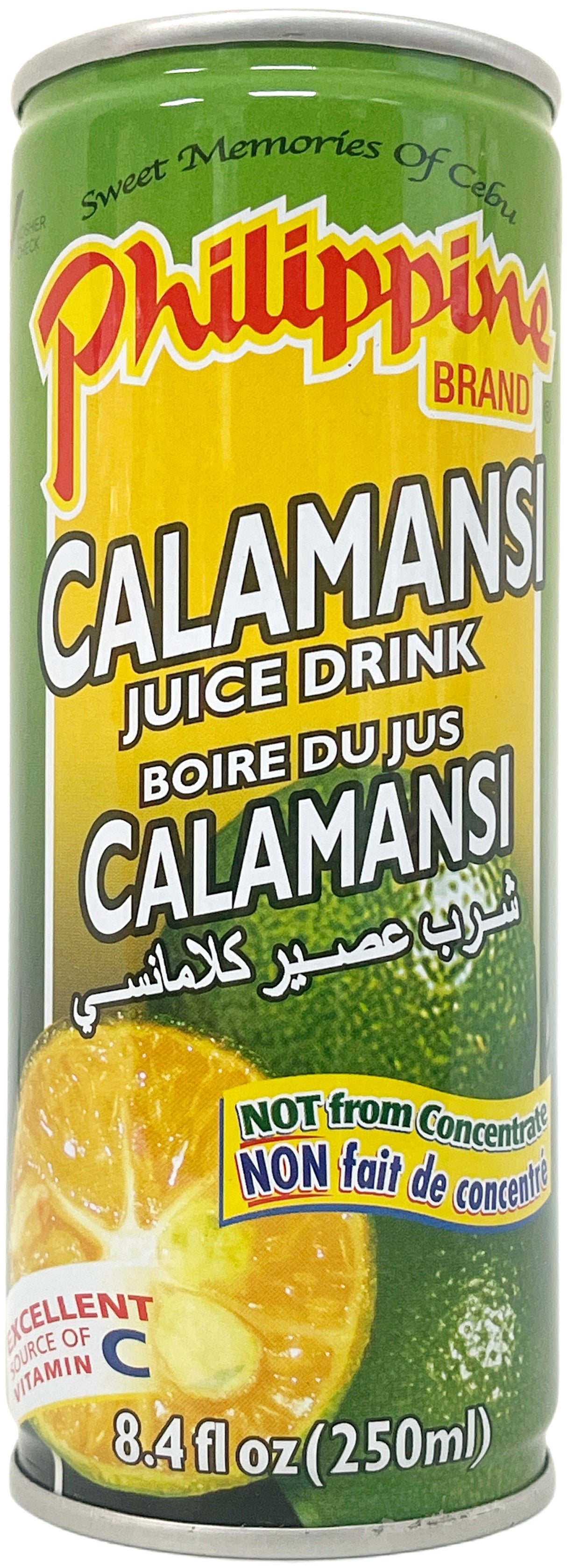 PHILIPPINE CALAMANSI JUICE DRINK (8.4oz)
