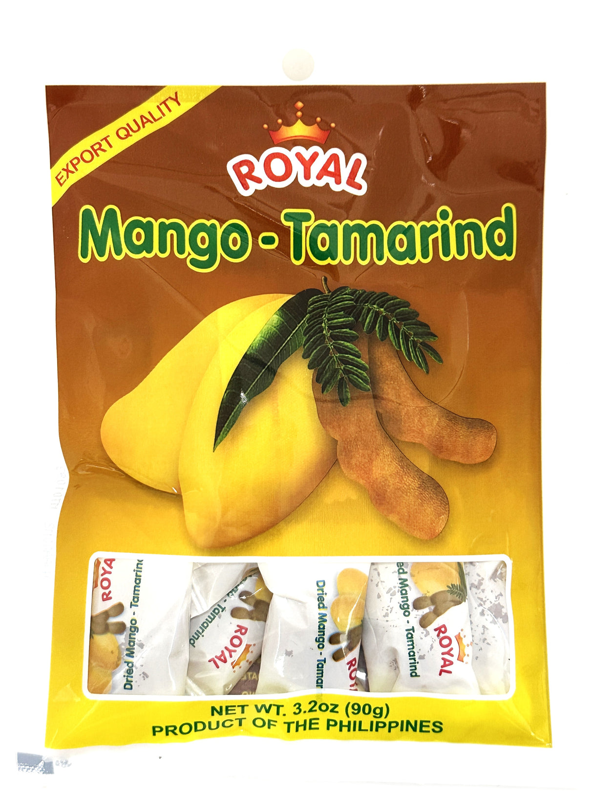 ROYAL DRIED MANGO TAMARIND CANDY (3.2oz)
