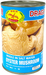 DRAGONFLY OYSTER MUSHROOM IN SALT WATER - WHOLE (15oz)