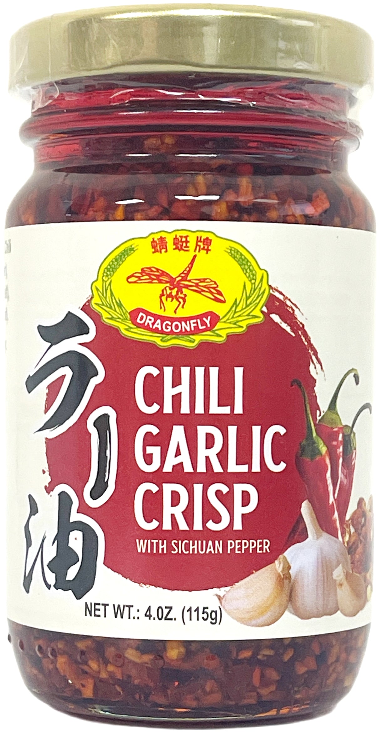 DRAGONFLY CHILI GARLIC CRISP (4oz)