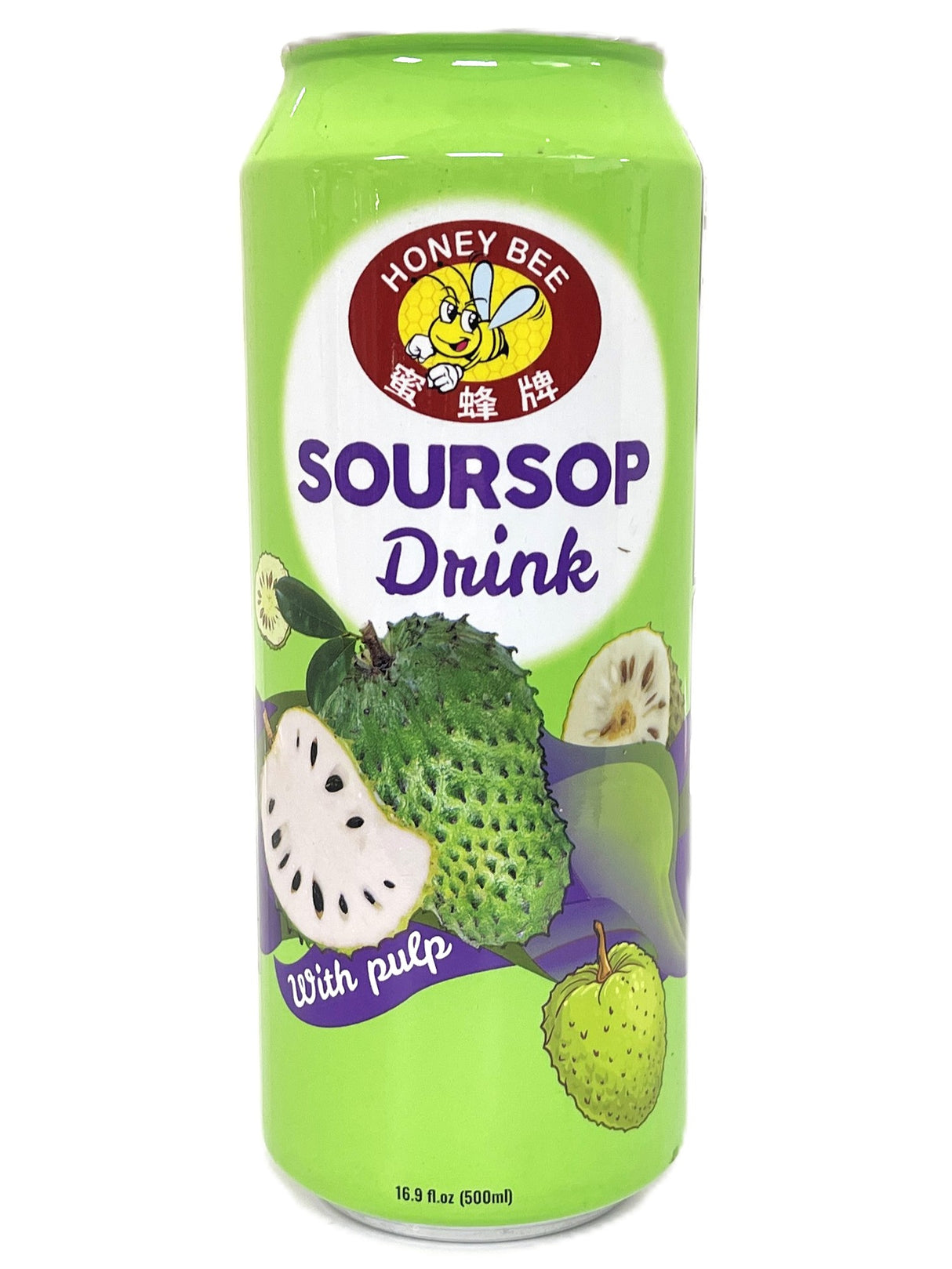 HONEYBEE SOURSOP DRINK WITH PULP (16.9oz)