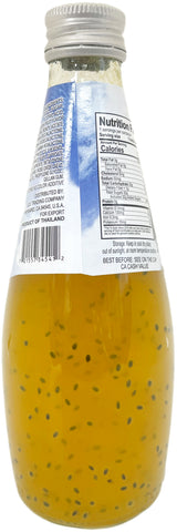 HONEYBEE BASIL SEED DRINK - PASSIONFRUIT (9.8oz)