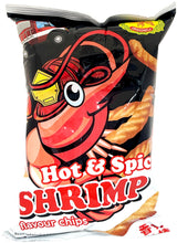 DRAGONFLY SHRIMP CHIPS - HOT & SPICY (2.1oz)
