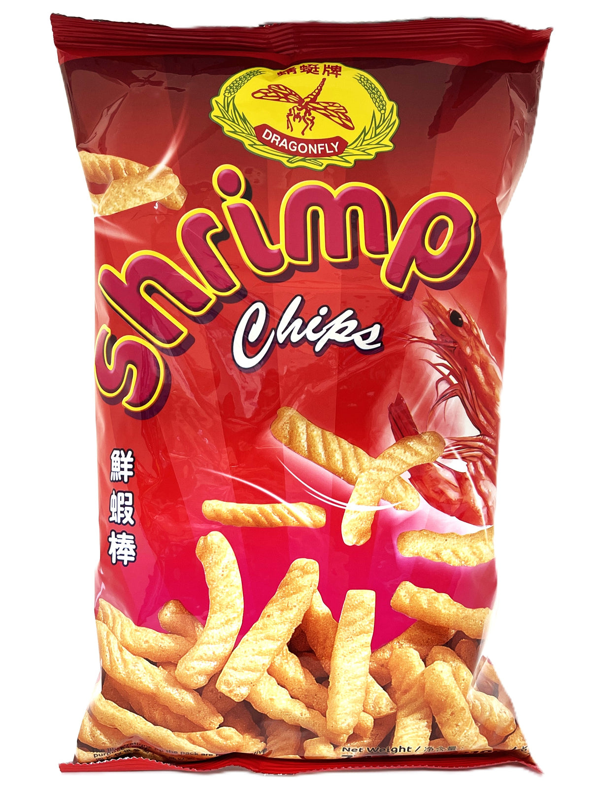 DRAGONFLY SHRIMP CHIPS - ORIGINAL (7.3oz)