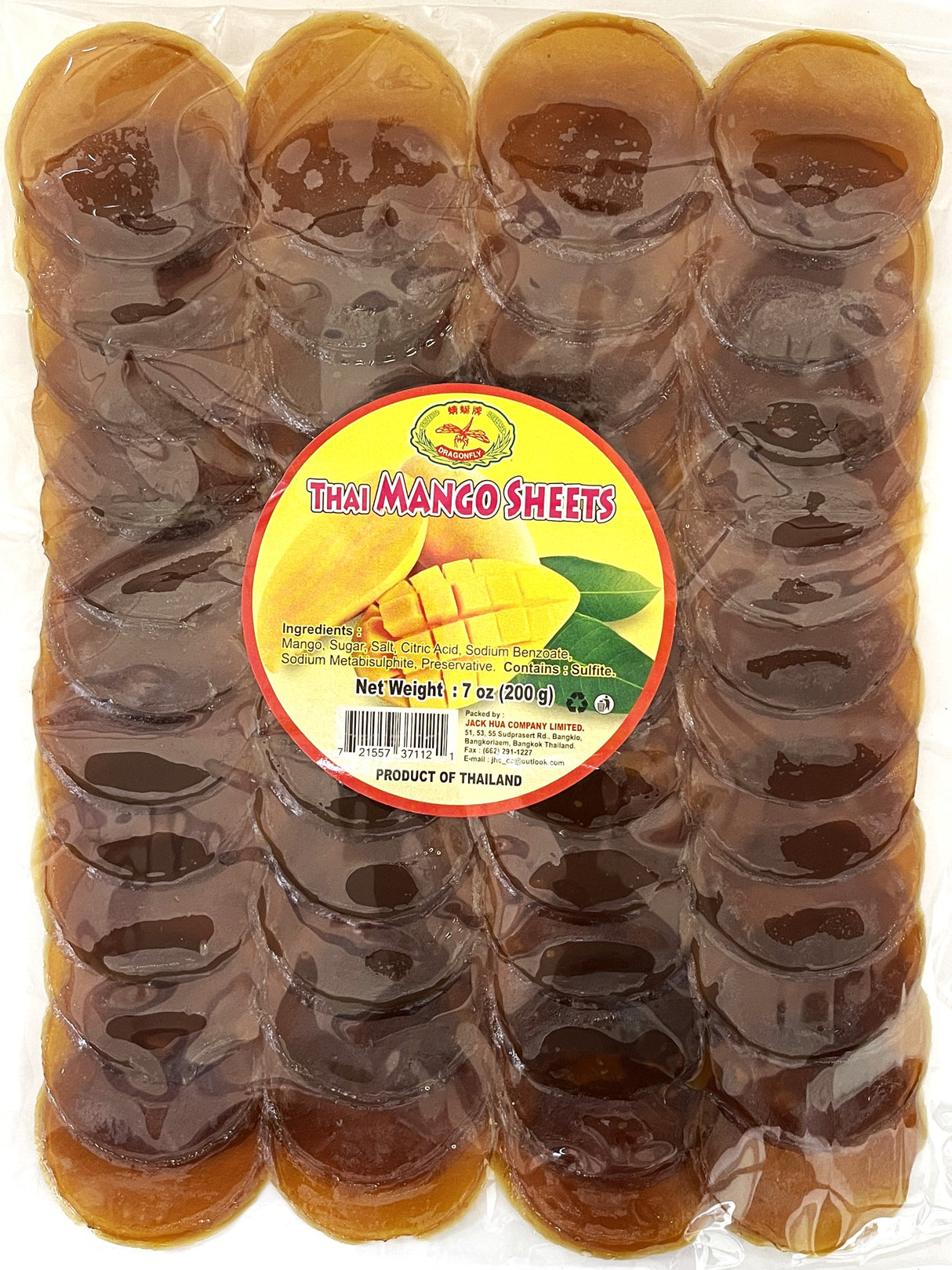 DRAGONFLY THAI MANGO SHEETS (7oz)