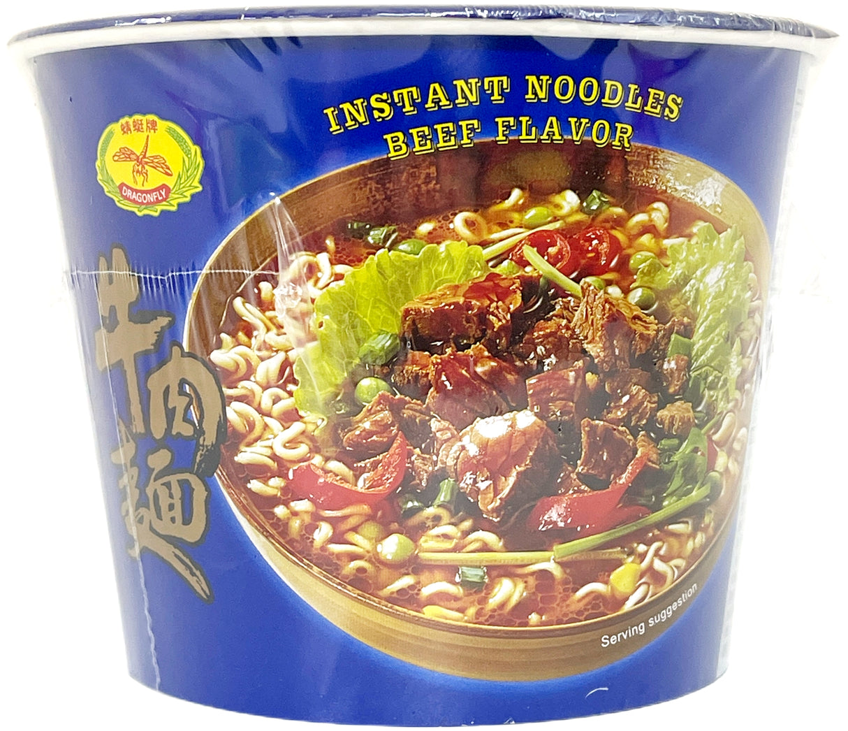 DRAGONFLY INSTANT NOODLE BOWL - BEEF (4.23oz)