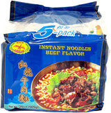 DRAGONFLY INSTANT NOODLE 5PK - BEEF