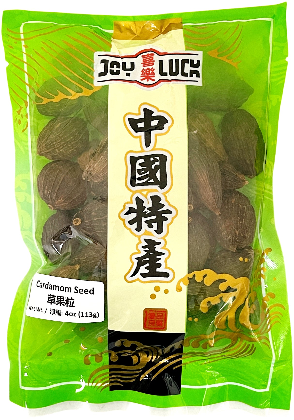 JOY LUCK DRIED CARDAMOM SEED (4oz)