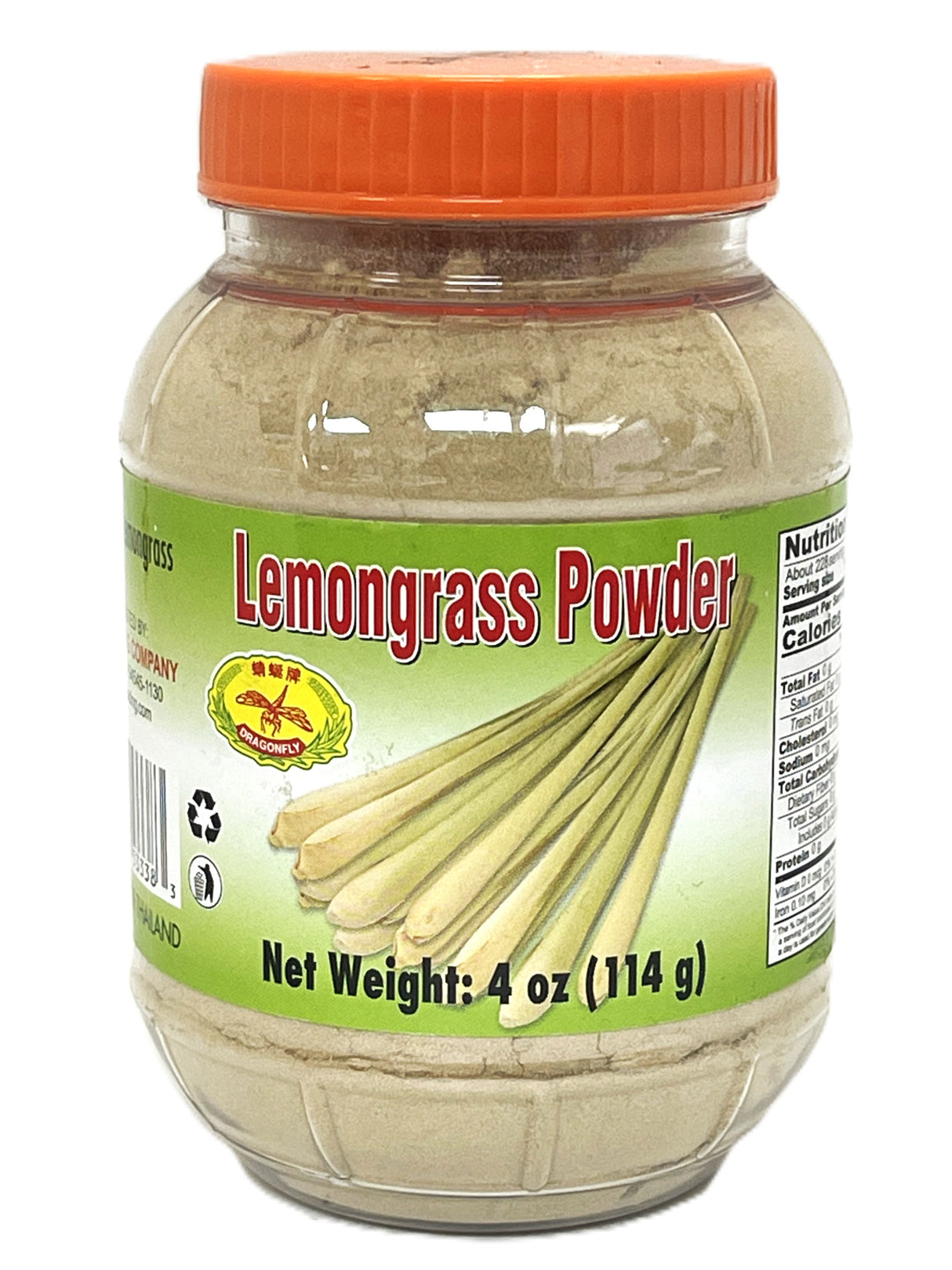 DRAGONFLY LEMONGRASS POWDER (4oz)