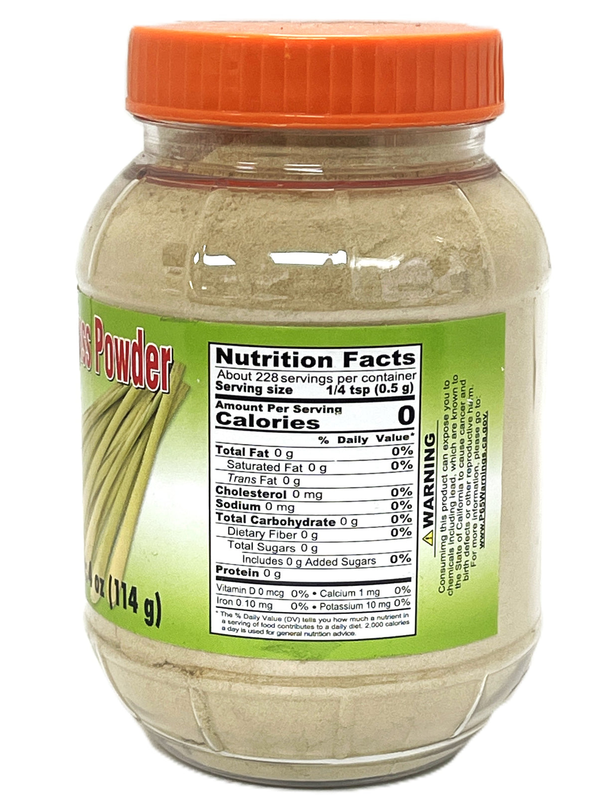 DRAGONFLY LEMONGRASS POWDER (4oz)