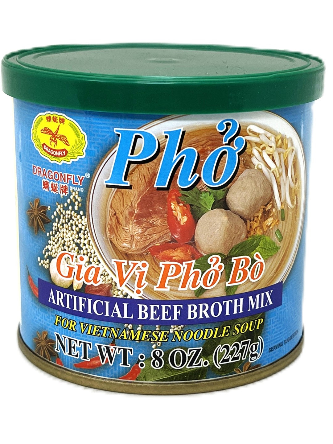DRAGONFLY BEEF PHO SOUP MIX (8oz)