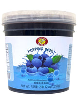 HONEY BEE POPPING BOBA - BLUEBERRY (44oz)