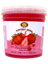 HONEY BEE POPPING BOBA - STRAWBERRY (44oz)