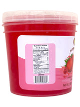 HONEY BEE POPPING BOBA - STRAWBERRY (44oz)