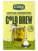 COZY COLD BREW TEA 12CT - MATCHA GENMAICHA