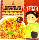 CHUON CHUON FROZEN MEAL: VIETNAMESE CRAB CURRY FRIED RICE (14.46oz)