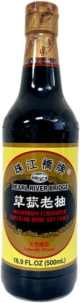 PEARL RIVER BRIDGE MUSHROOM FLAVOR DARK SOY SAUCE (16.9oz)