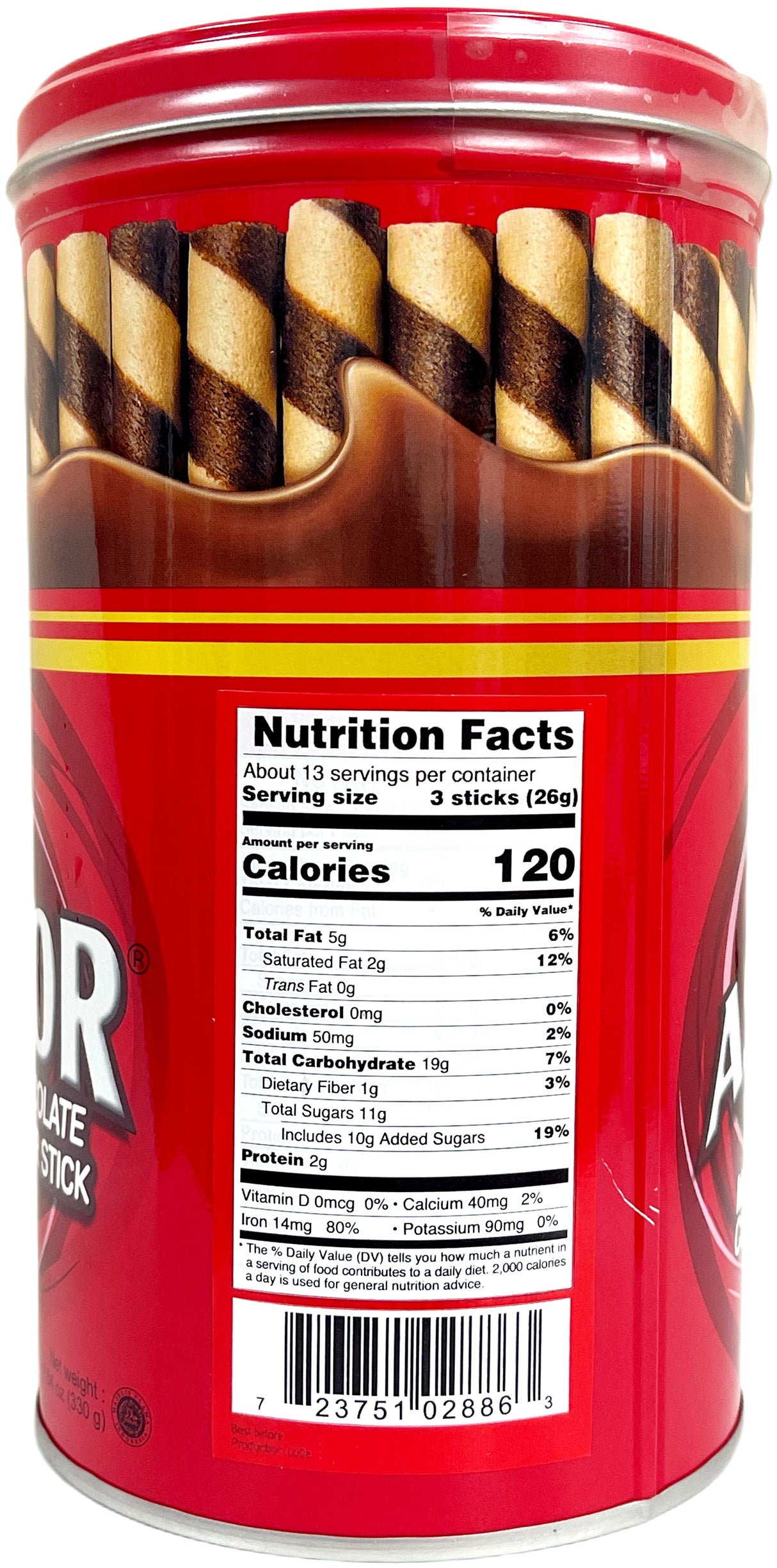 ASTOR CHOCOLATE WAFER STICK (11.64oz)