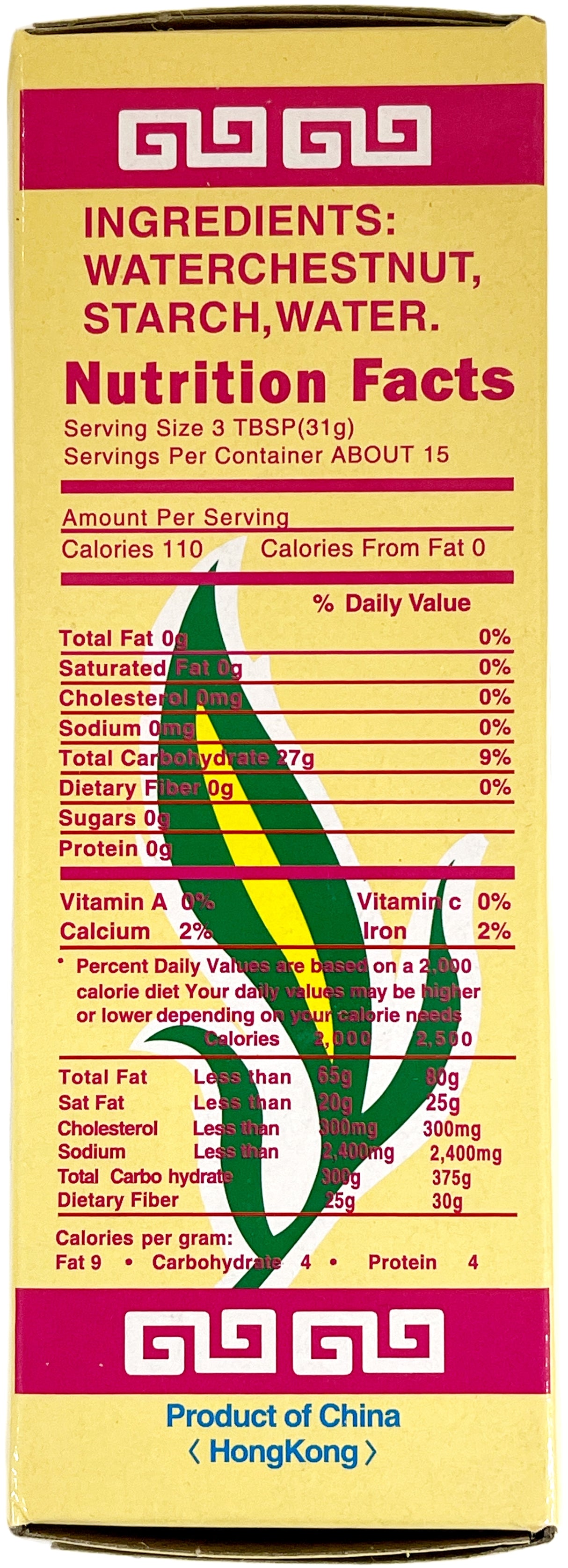 TAI HING WATER CHESTNUT POWDER (16oz)