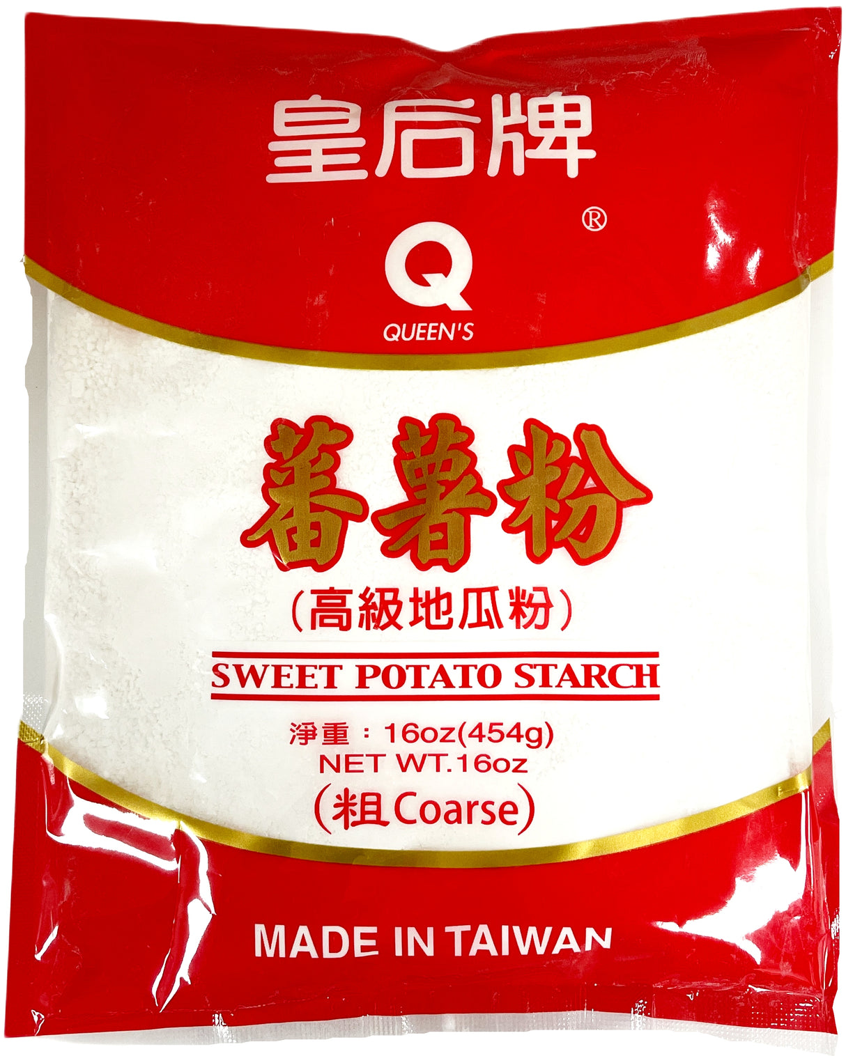 QUEEN'S SWEET POTATO STARCH - COARSE (16oz)