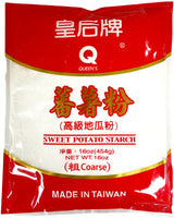 QUEEN'S SWEET POTATO STARCH - COARSE (16oz)