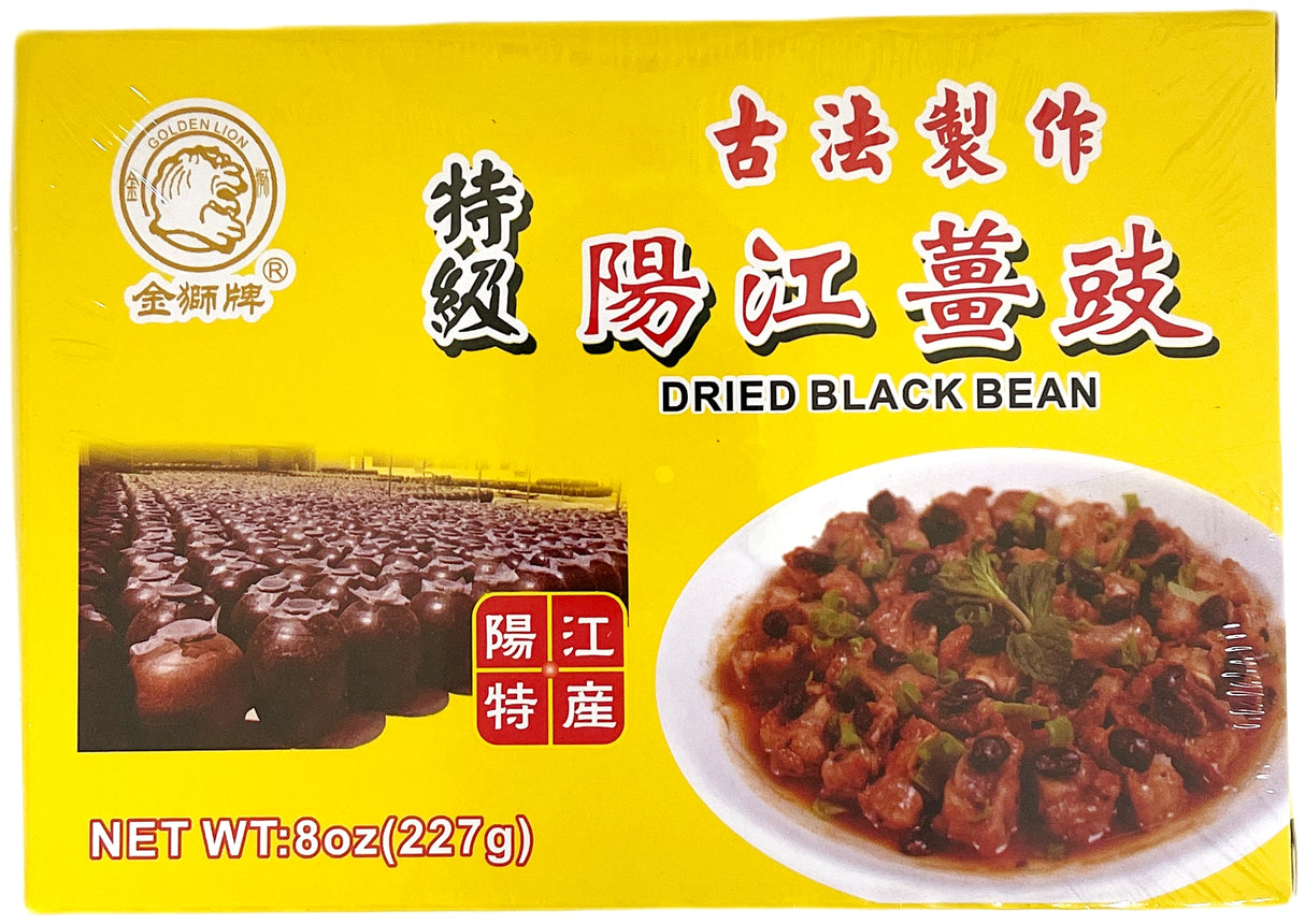 GOLDEN LION DRIED BLACK BEAN (8oz)