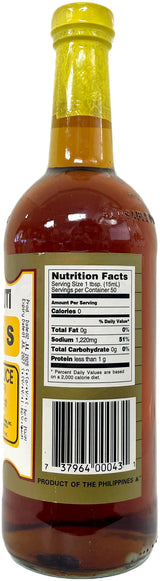 DATU-PUTI FISH SAUCE - REGULAR (25.36oz)