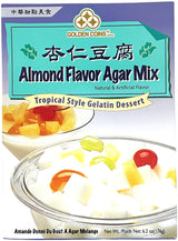 GOLDEN COINS ALMOND FLAVOR AGAR MIX (6.2oz)