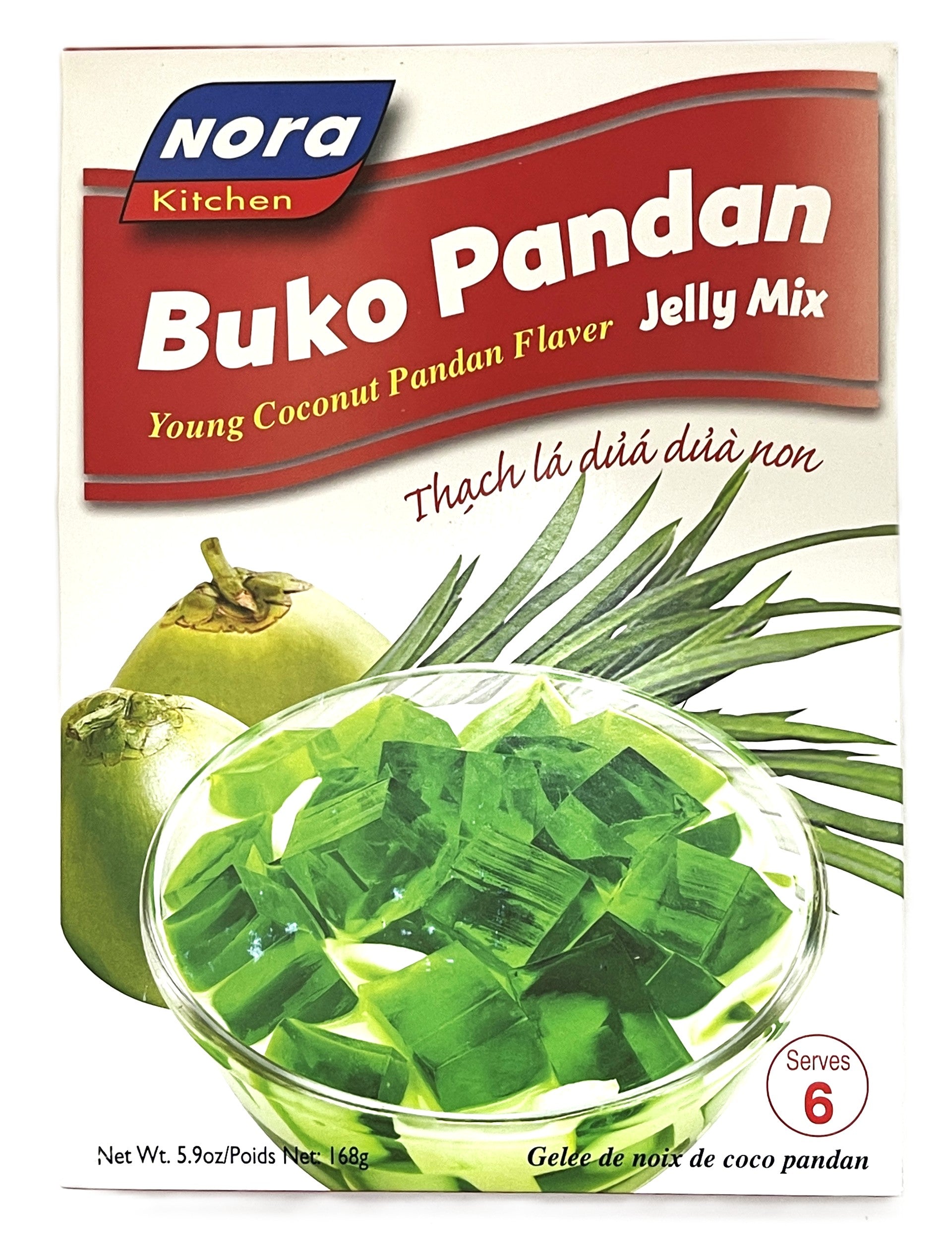 NORA KITCHEN BUKO PANDAN JELLY MIX (5.9oz) – Tim's Oriental