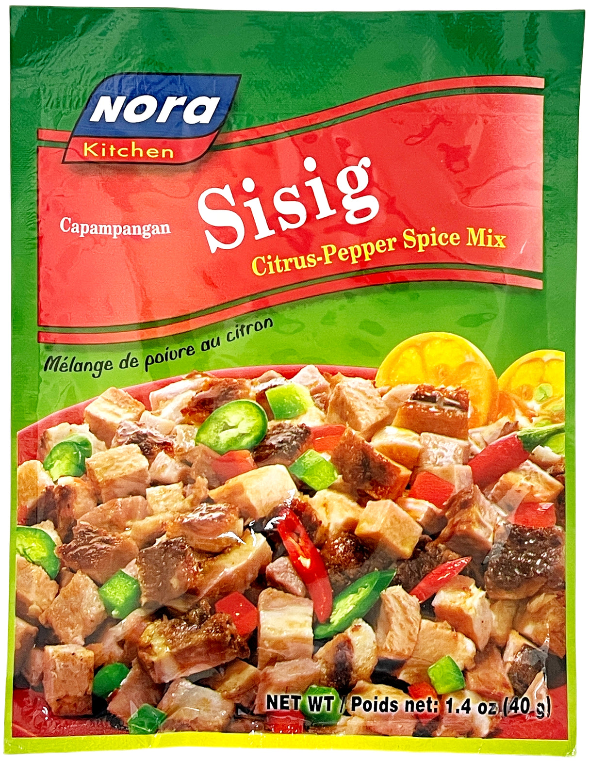 NORA KITCHEN SEASONING MIX - SISIG CITRUS PEPPER (1.4oz)