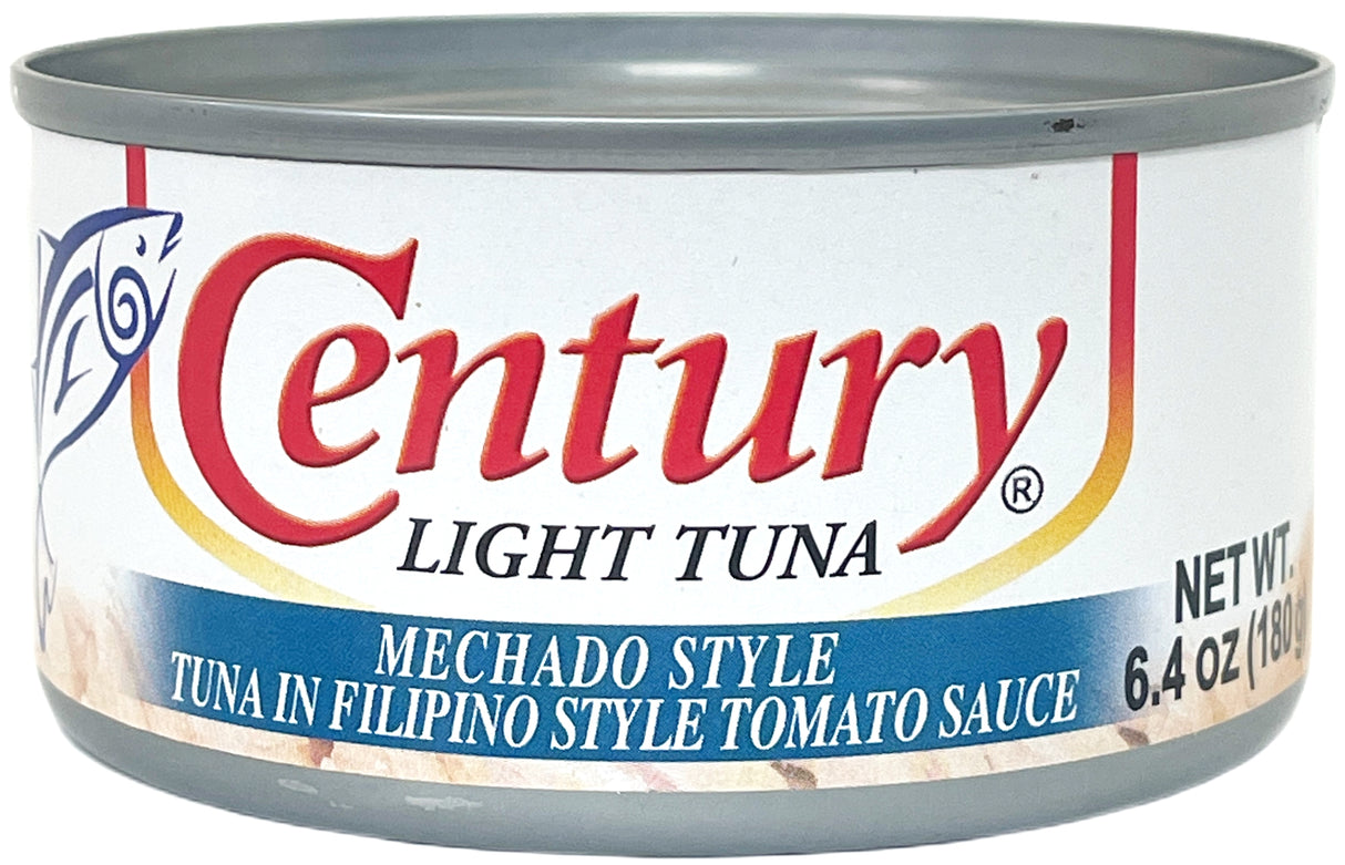 CENTURY CANNED LIGHT TUNA - MECHADO STYLE (6.4oz)