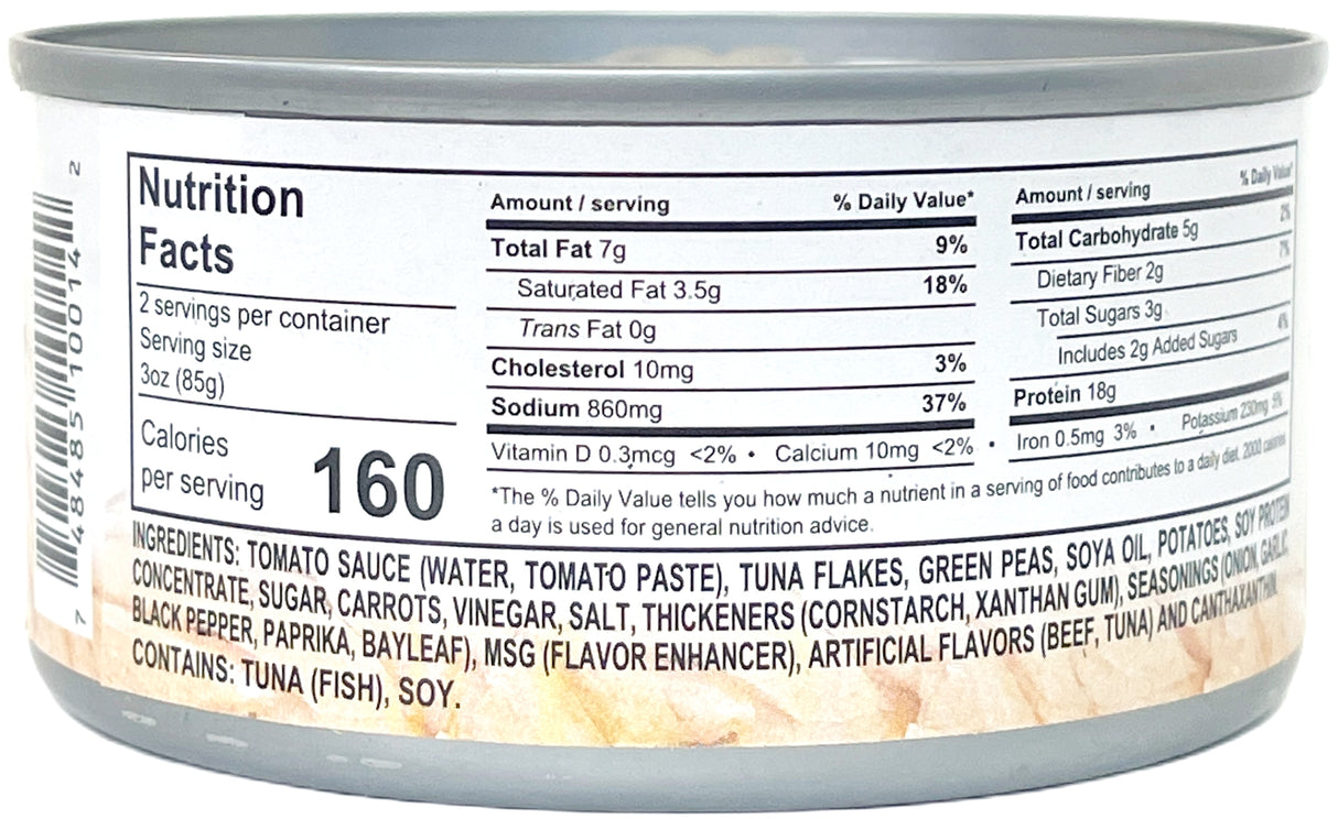 CENTURY CANNED LIGHT TUNA - MECHADO STYLE (6.4oz)