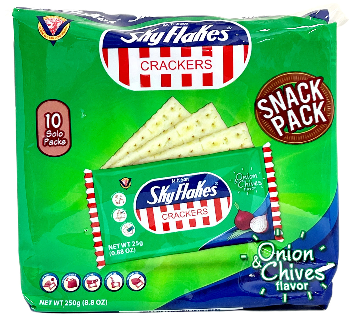 SKYFLAKES CRACKER SNACK PACK - ONION & CHIVES