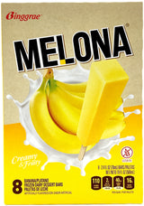 BINGGRAE MELONA DAIRY ICE BAR 8PK - BANANA