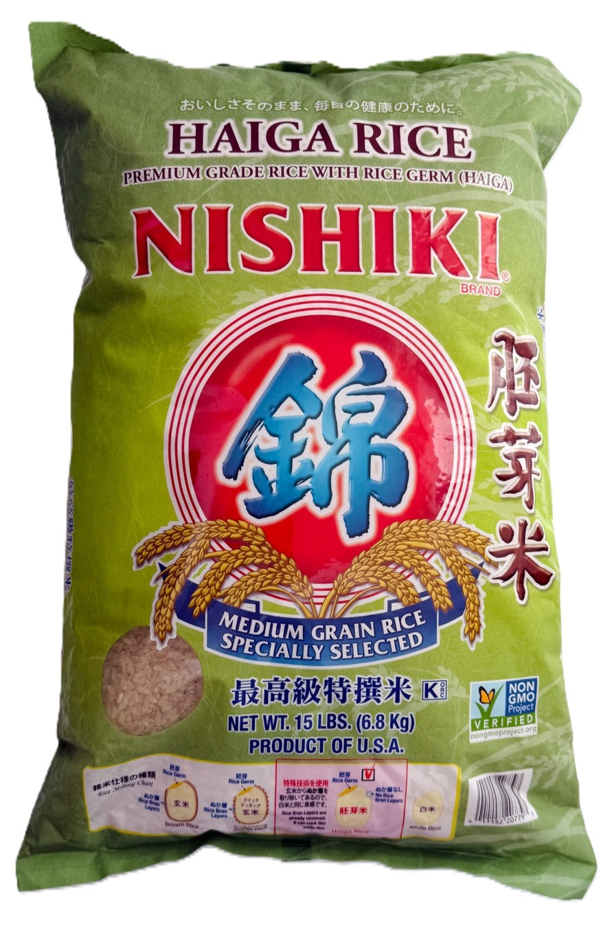 NISHIKI HAIGA RICE (15lb)