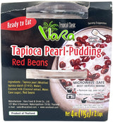 VARA TAPIOCA PEARL PUDDING 2PK - RED BEAN