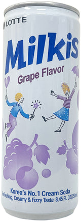 MILKIS CREAM SODA - GRAPE (8.45oz)