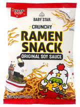 BABY STAR CRUNCHY RAMEN SNACK NOODLES - ORIGINAL SOY SAUCE (2.46oz)