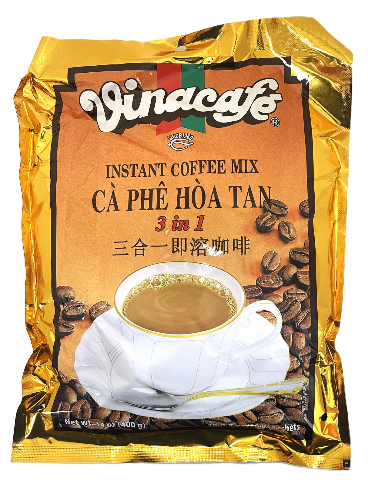 VINACAFE INSTANT COFFEE MIX 20PK