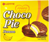 LOTTE CHOCO PIE 12PK - BANANA