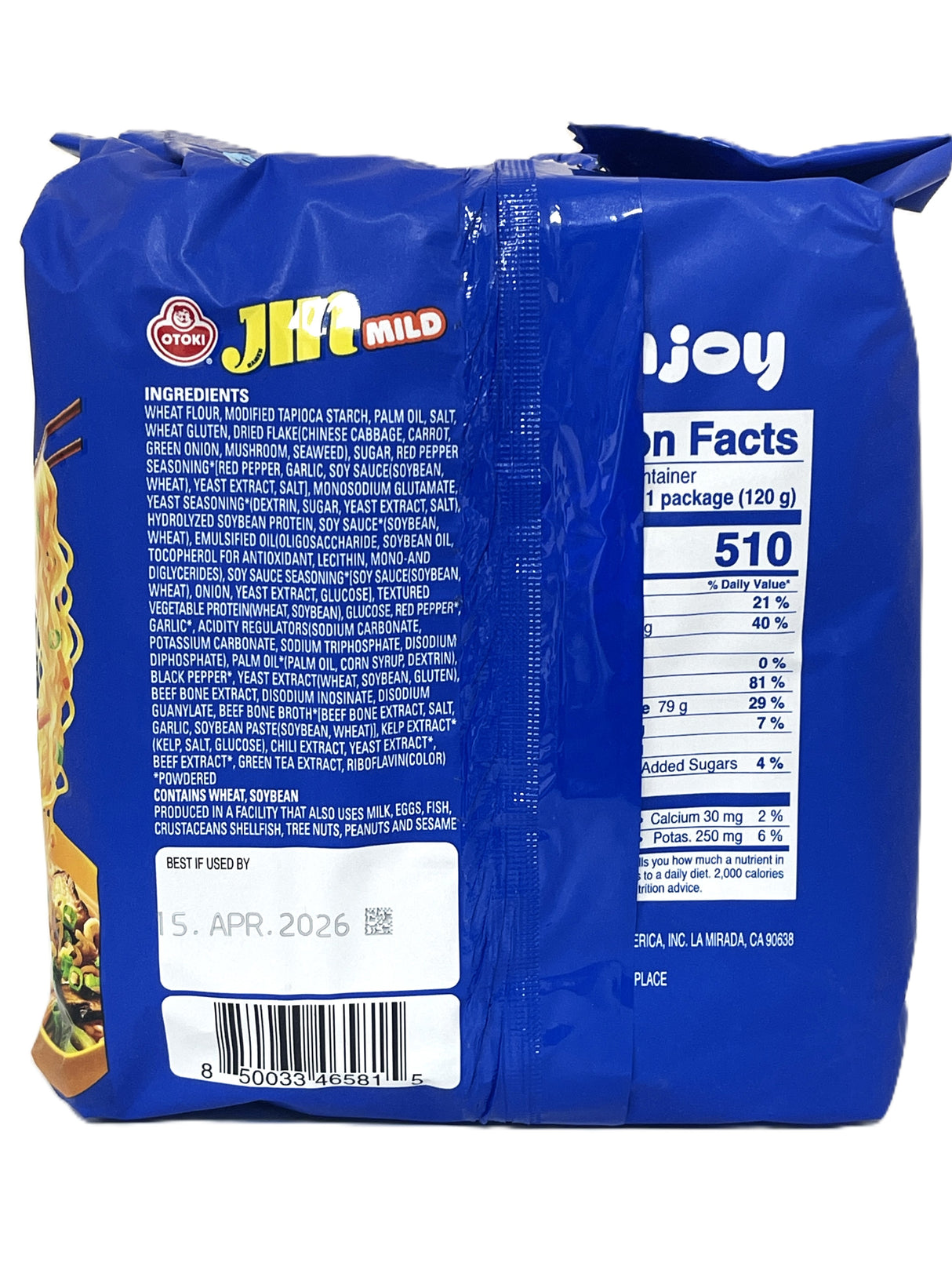 OTOKI JIN RAMEN 4PK - MILD