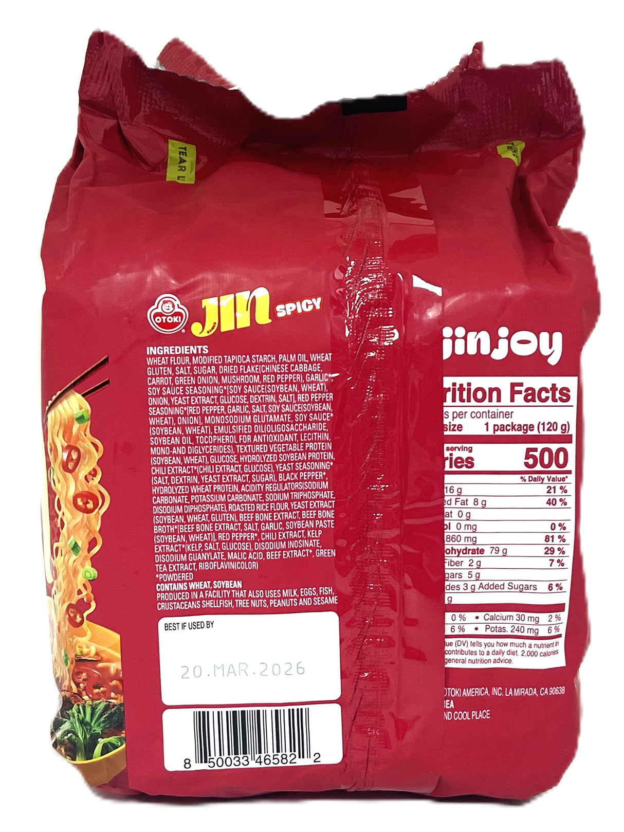 OTOKI JIN RAMEN 4PK - SPICY