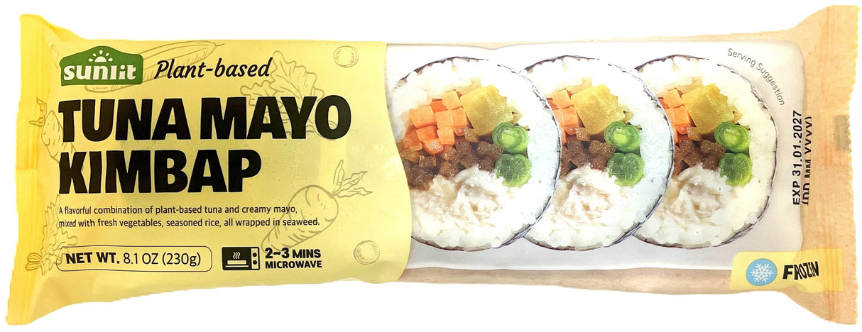 SUNLIT FROZEN PLANT-BASED KIMBAP - TUNA MAYO (8.1oz)